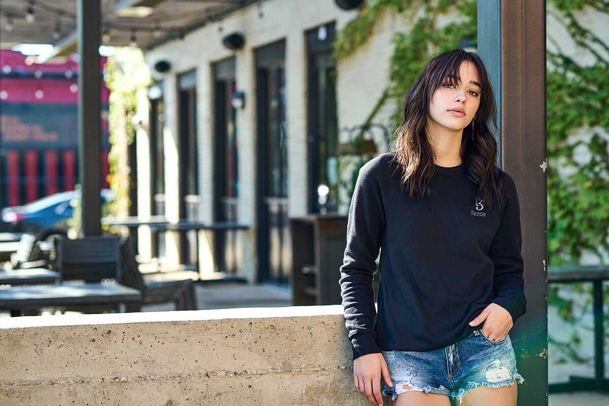 Canvas crew 2024 neck sweatshirt